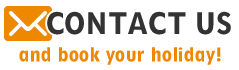 contact us and book your holiday